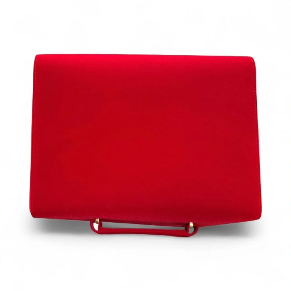 Estee Lauder Vibrant Red Cosmetic Bag